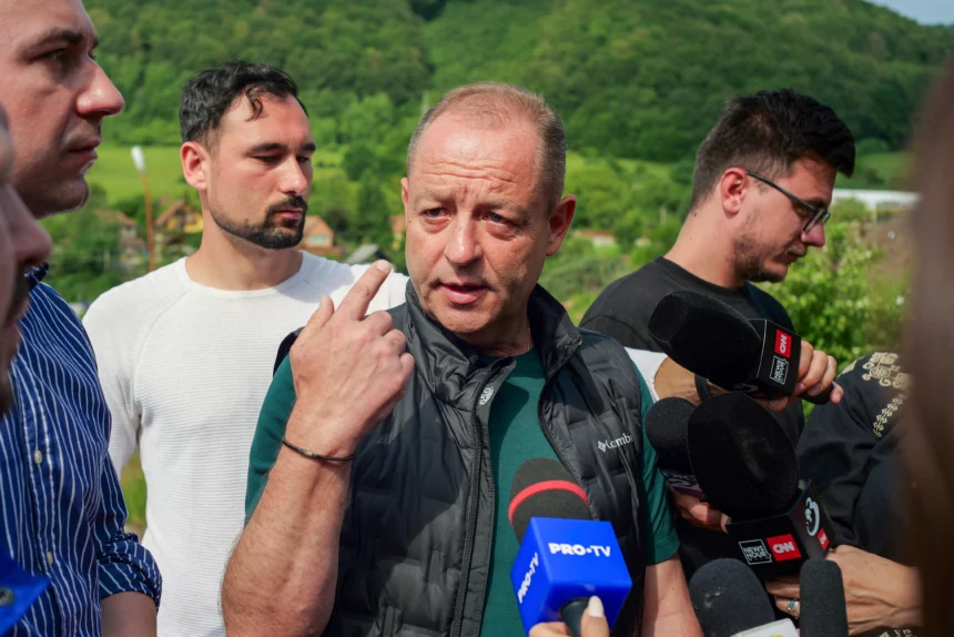 Constantin-Dan-Dobrea Directorul Salrom, Constantin Dan Dobrea, demis în urma incidentului de la Salina Praid