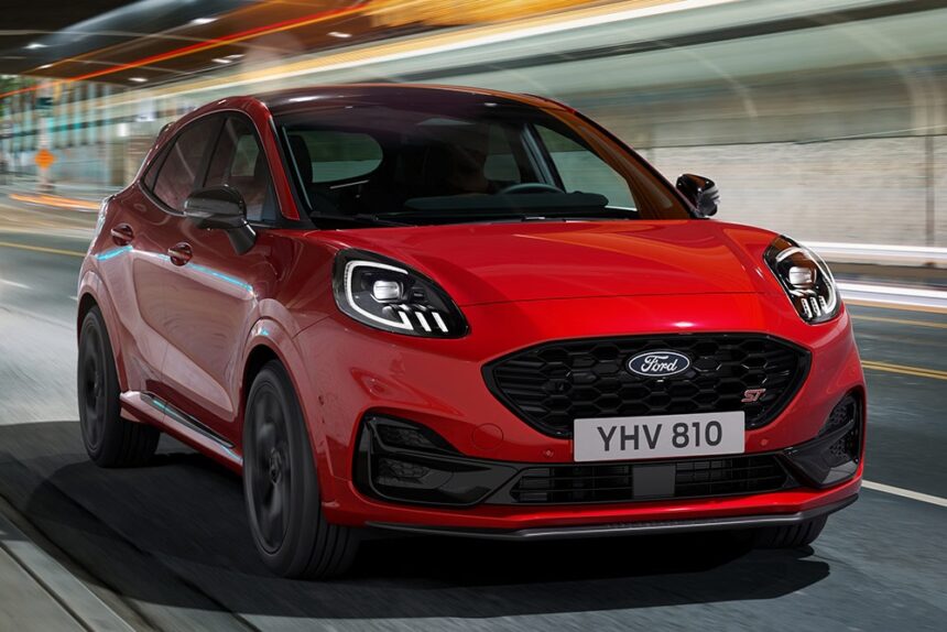 ford-puma-eu-Column_Card_TUNNEL-FF-3-QTR-1000x667-1000x667-red-puma-in-tunnel-front-view Ford Puma Gen‑E, electrică produsă la Craiova, lider vânzări EV