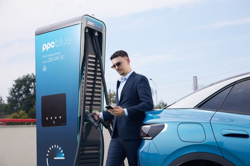 Încărcare rapidă pentru mașini electrice la Otopeni: 7 stații noi instalate de PPC Blue România