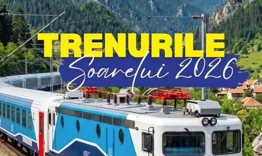 descărcare CFR lansează „Trenurile Soarelui” 2026: 60 de trenuri directe către litoral în sezonul estival