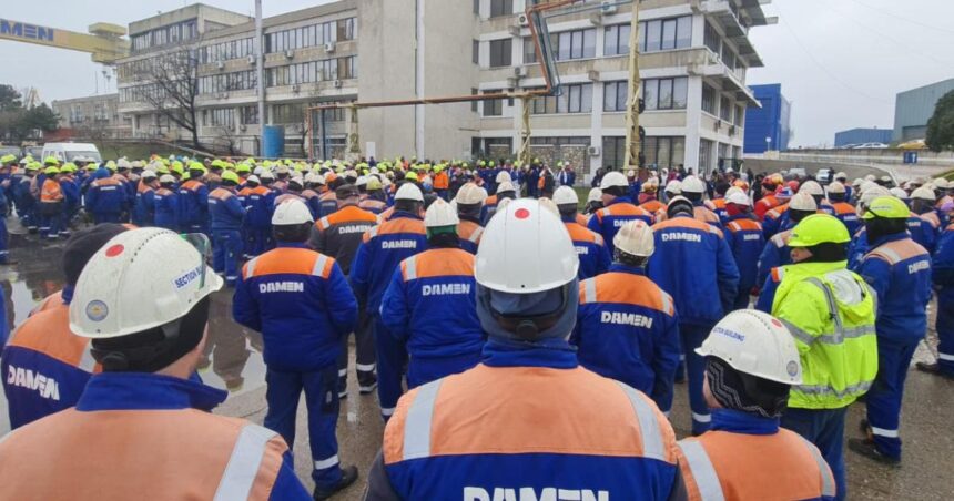 Șantierul Mangalia: peste 1.000 de angajați concediați