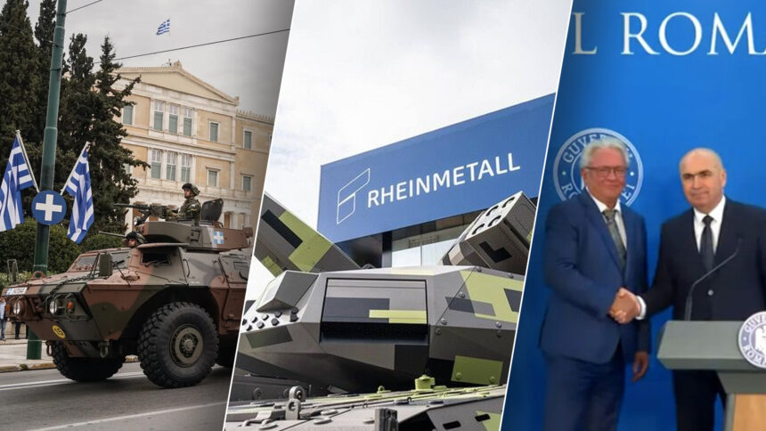 Rheinmetall a accelerat expansiunea industriei militare germane